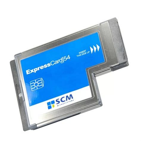 scr3340 expresscard54 smart card reader|ExpressCard 54 .